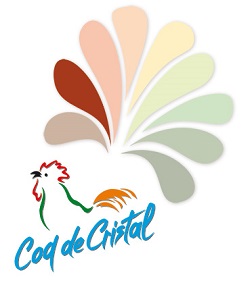 Coq de cristal pour une viande de qualité